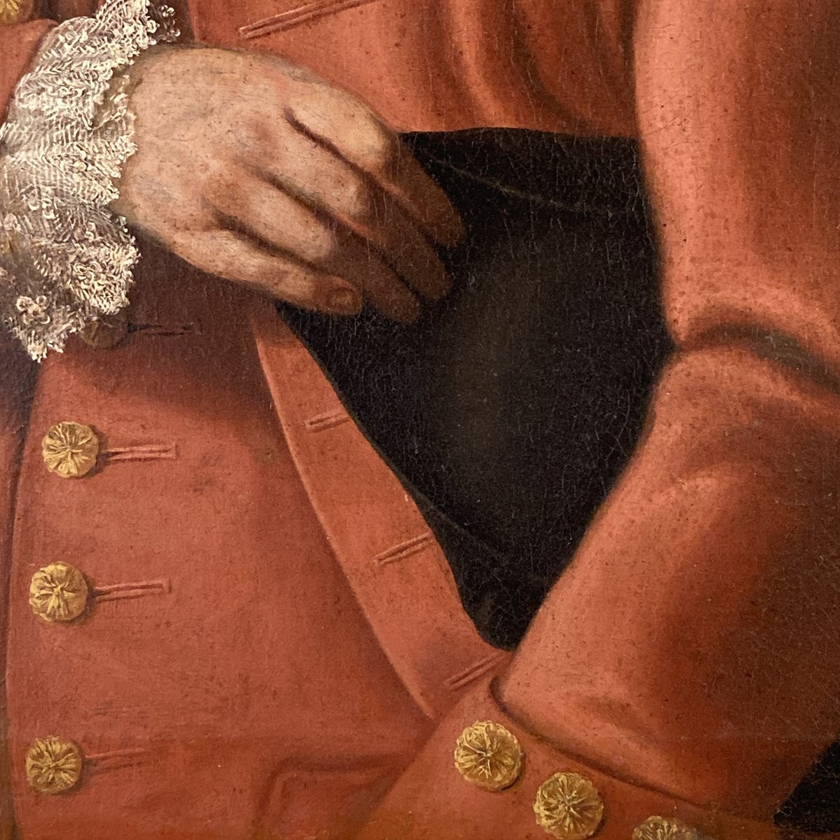 Portrait Of A Gentleman 18th Century-photo-1