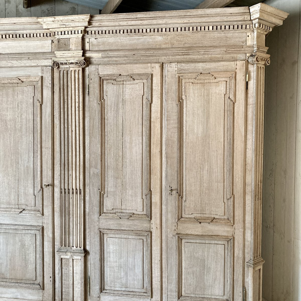 Grand meuble de boiserie XVIII-photo-2