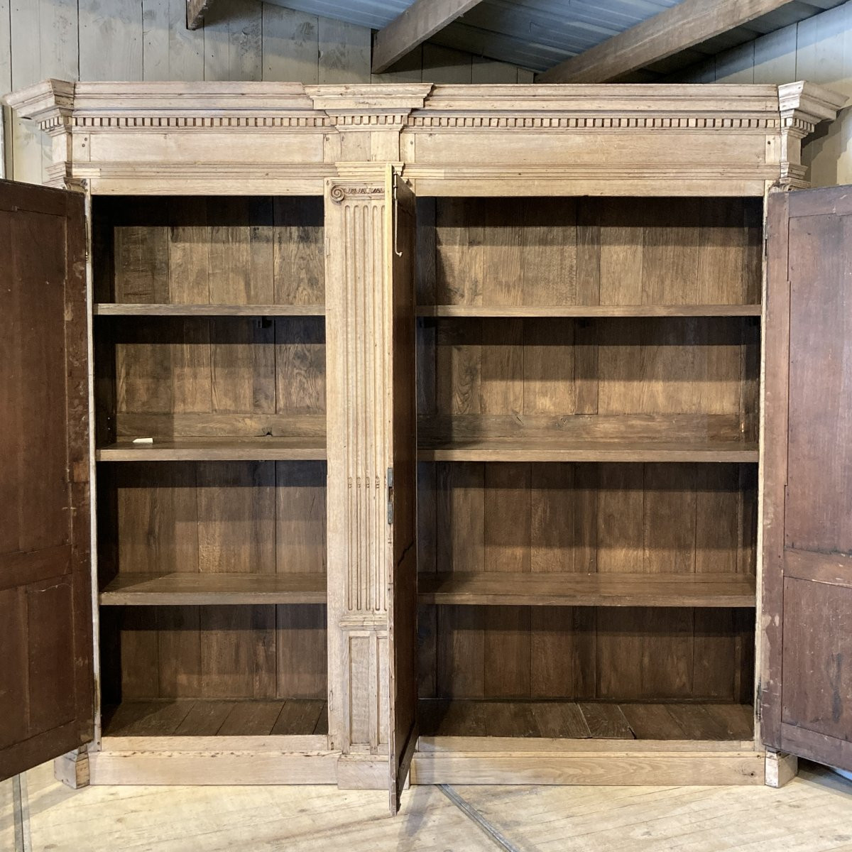 Grand meuble de boiserie XVIII-photo-4