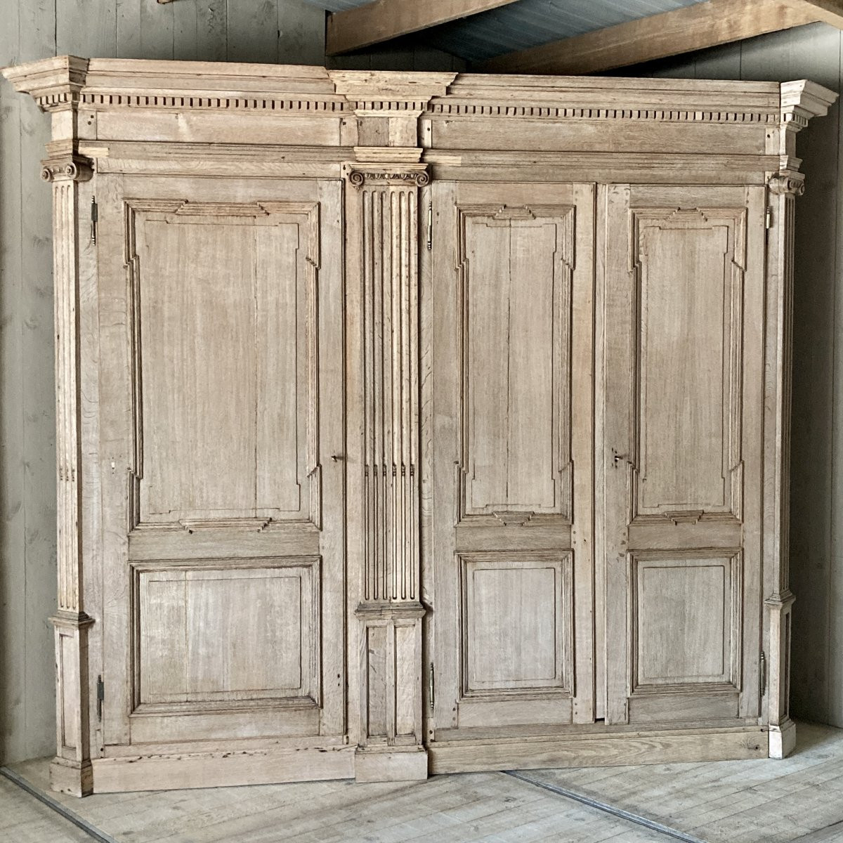 Grand meuble de boiserie XVIII-photo-6
