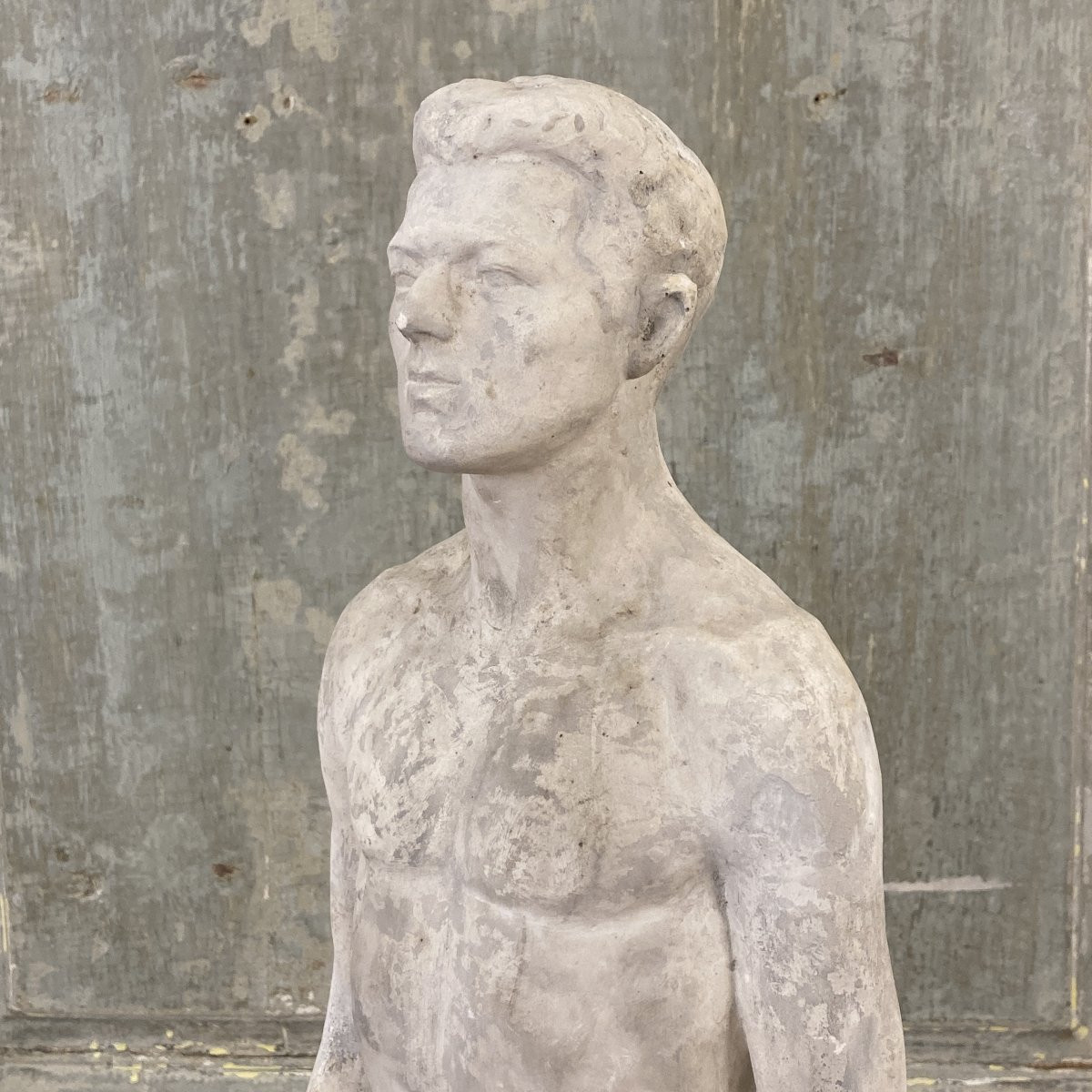 "the Walking Man" Original Plaster Cast-photo-3