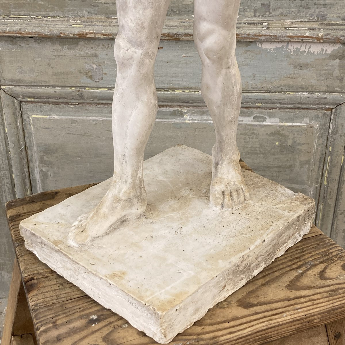 "the Walking Man" Original Plaster Cast-photo-1
