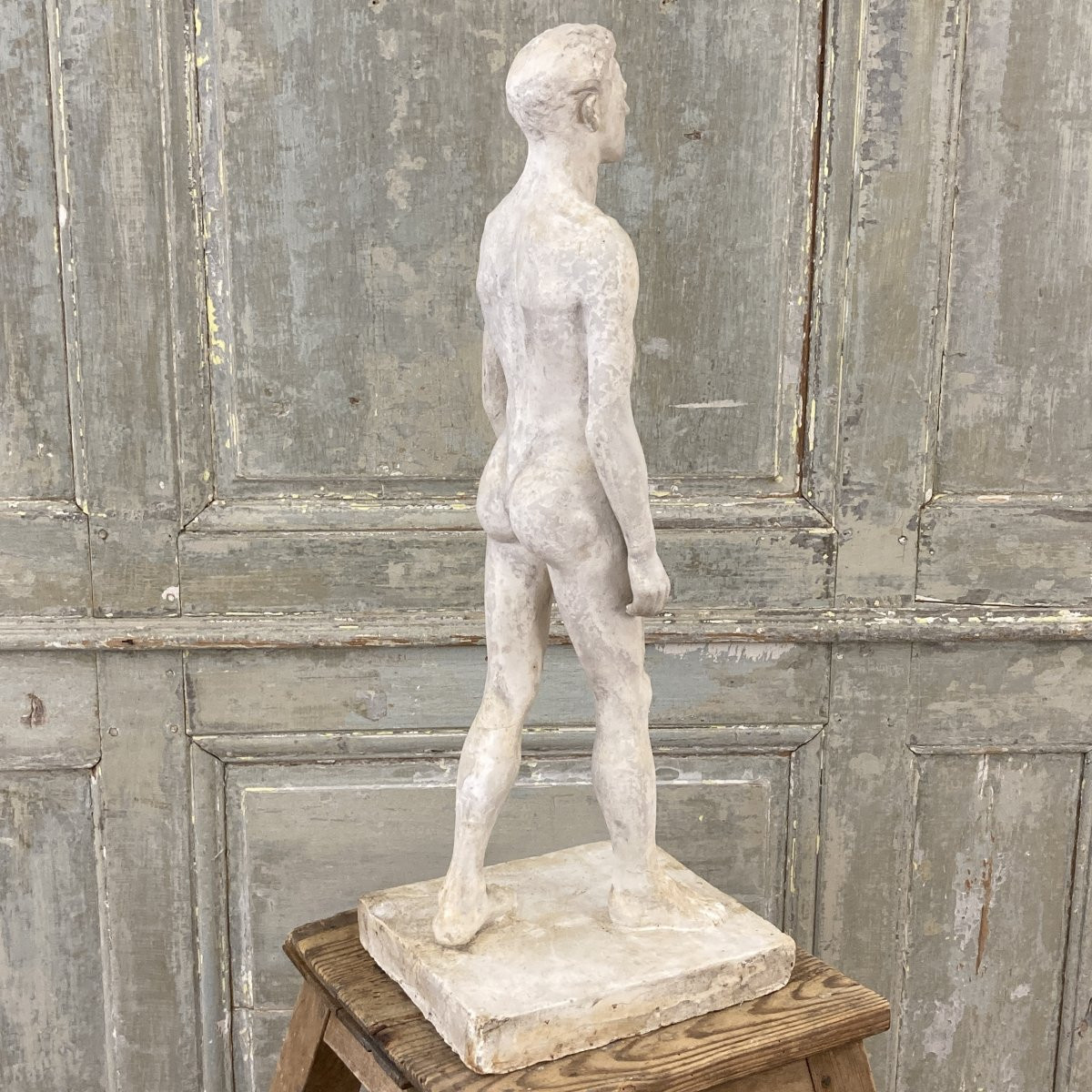 "the Walking Man" Original Plaster Cast-photo-3
