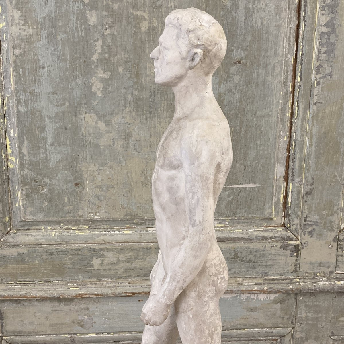"the Walking Man" Original Plaster Cast-photo-7