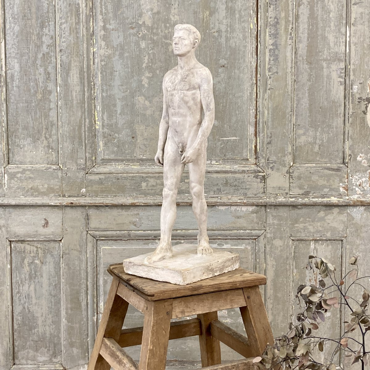 "the Walking Man" Original Plaster Cast-photo-8