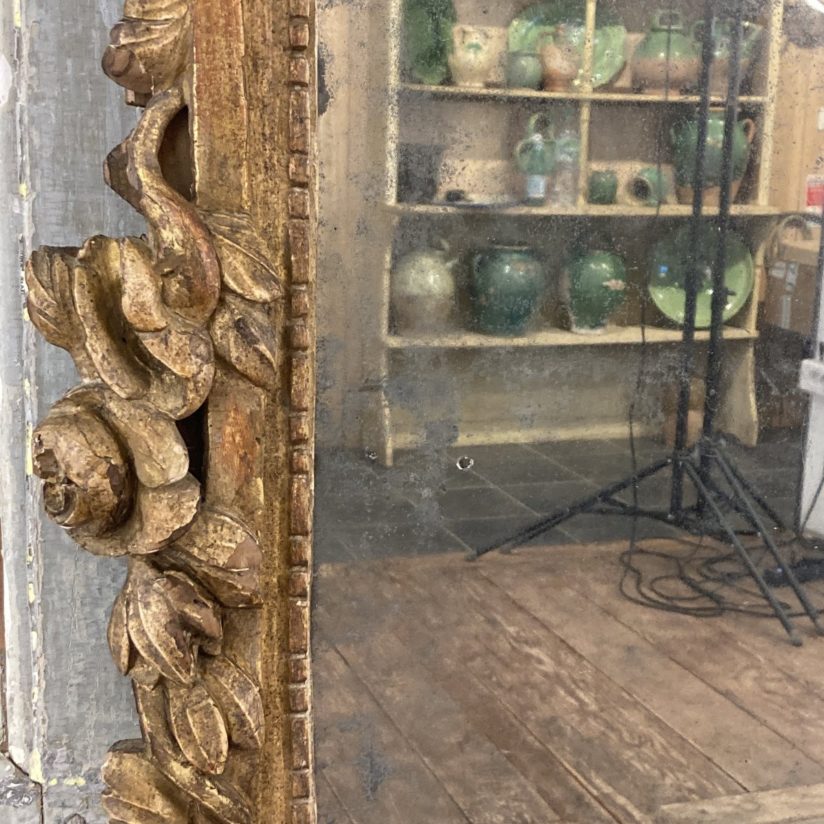 Large Provençal Mirror From The Louis XV Period-photo-4