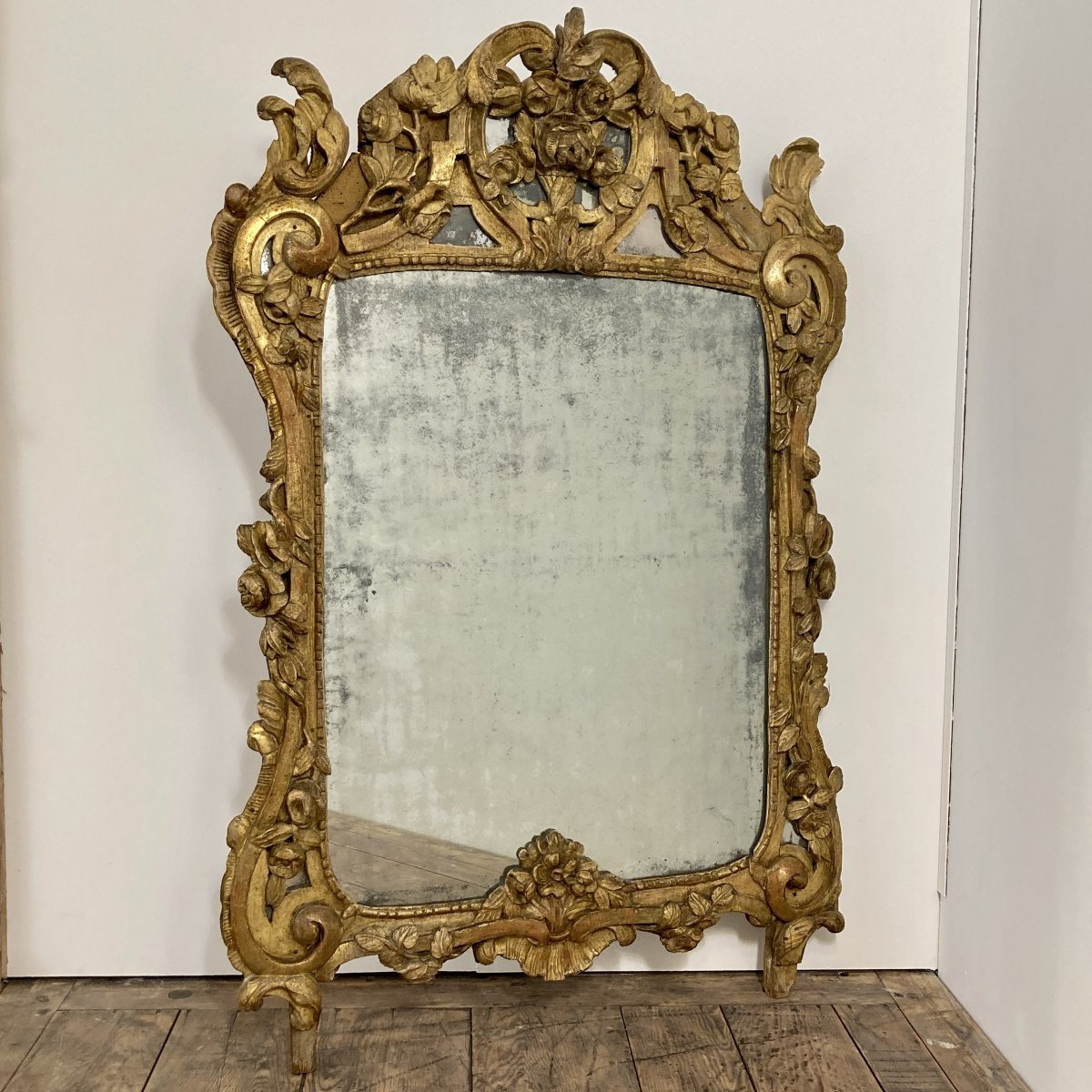 Large Provençal Mirror From The Louis XV Period-photo-5