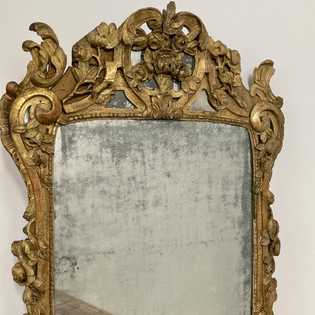 Large Provençal Mirror From The Louis XV Period-photo-6