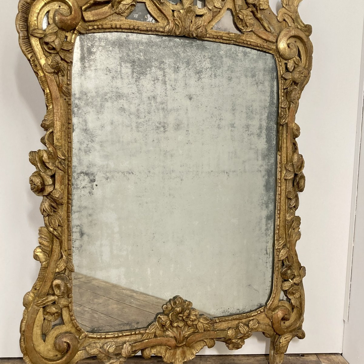 Large Provençal Mirror From The Louis XV Period-photo-7