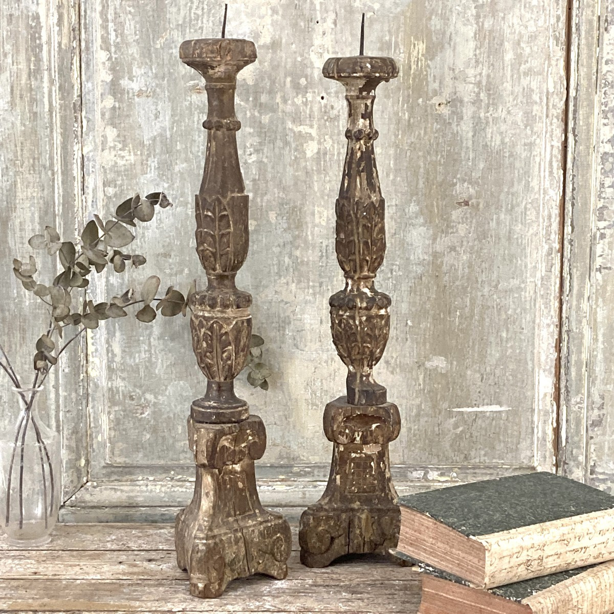 Pair Of 18th Century Candlesticks
