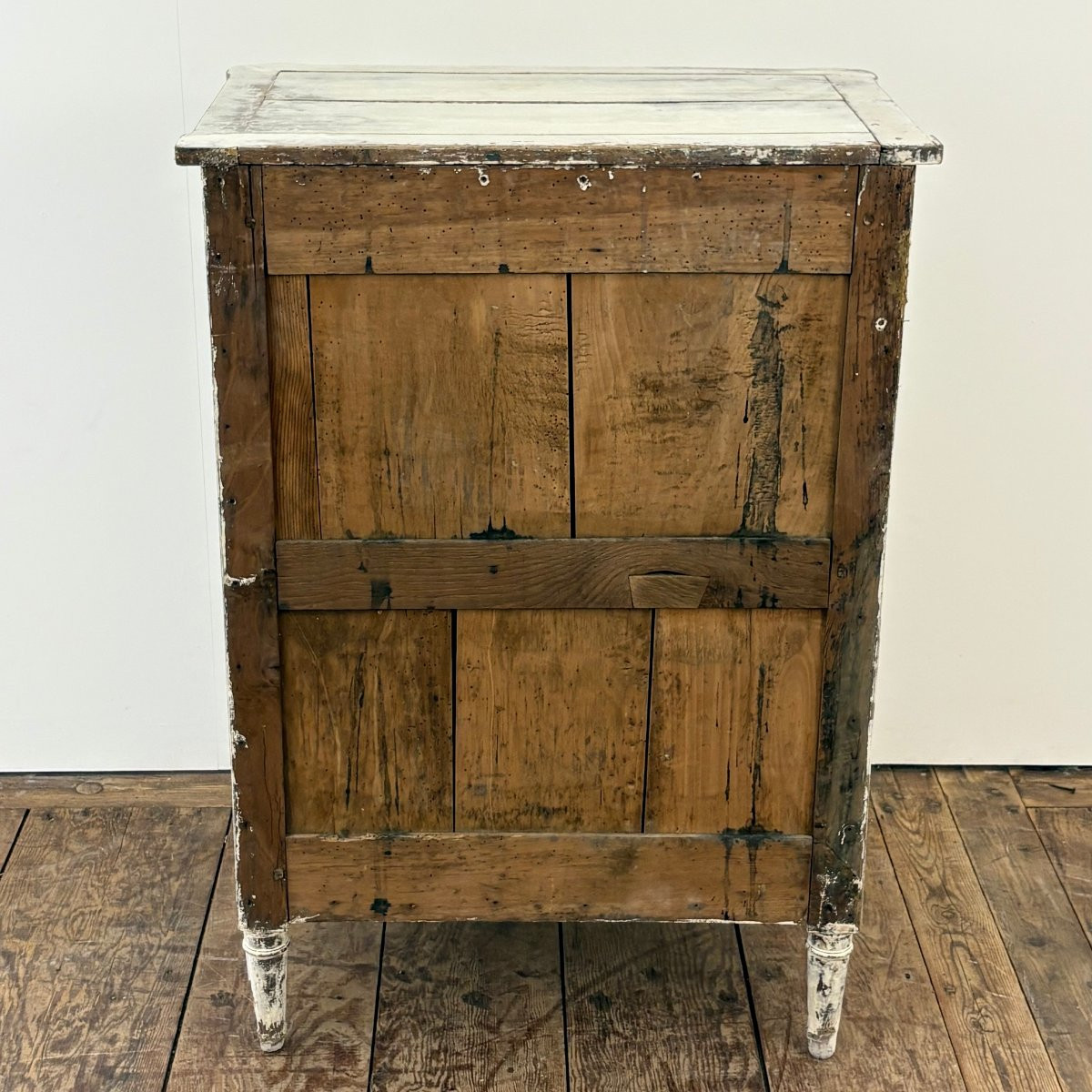 Demie commode d'époque Louis XVI-photo-5