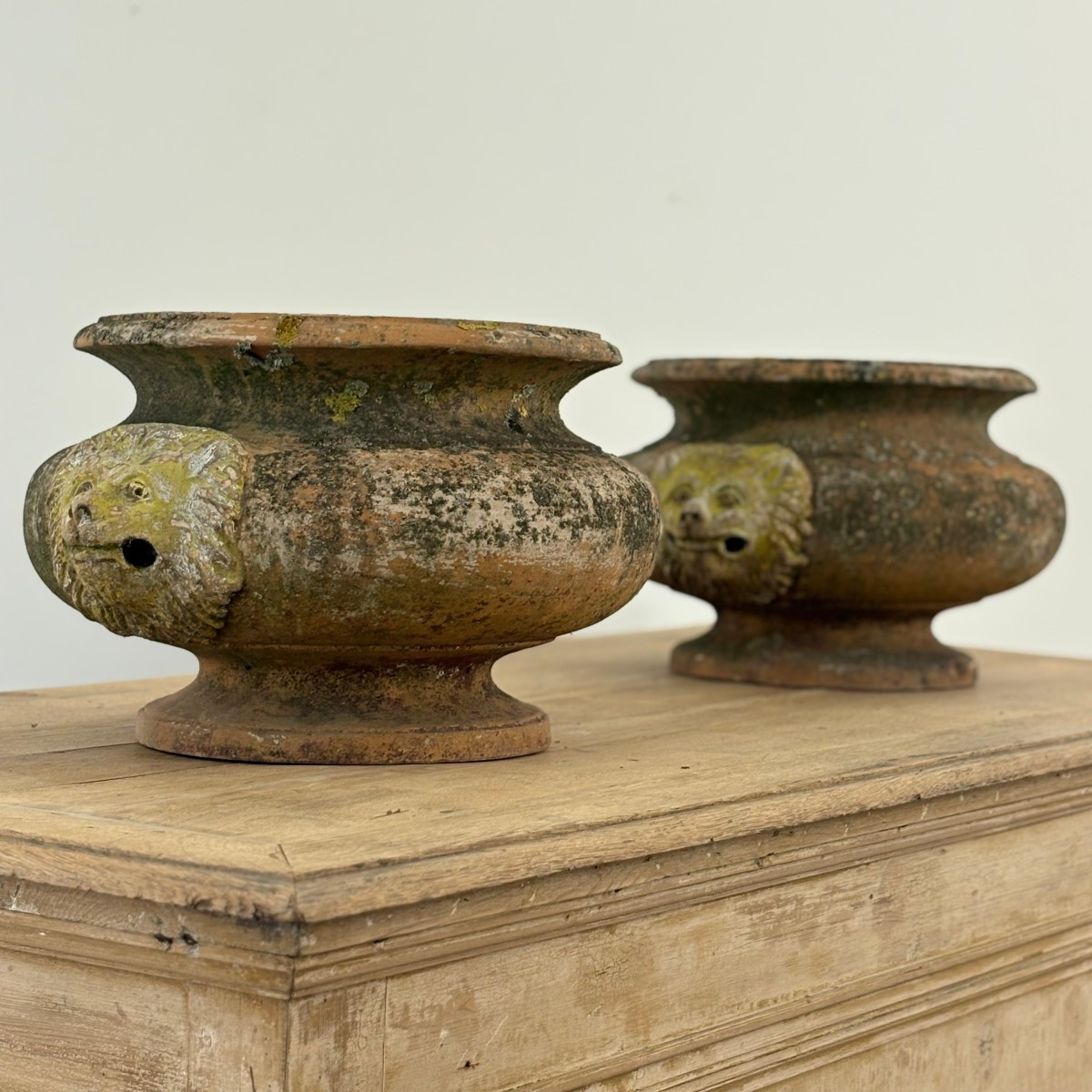 Pair Of 19th Century Terracotta Basins