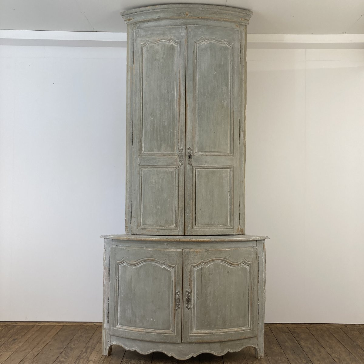 Grande encoignure de boiserie XVIII eme-photo-8