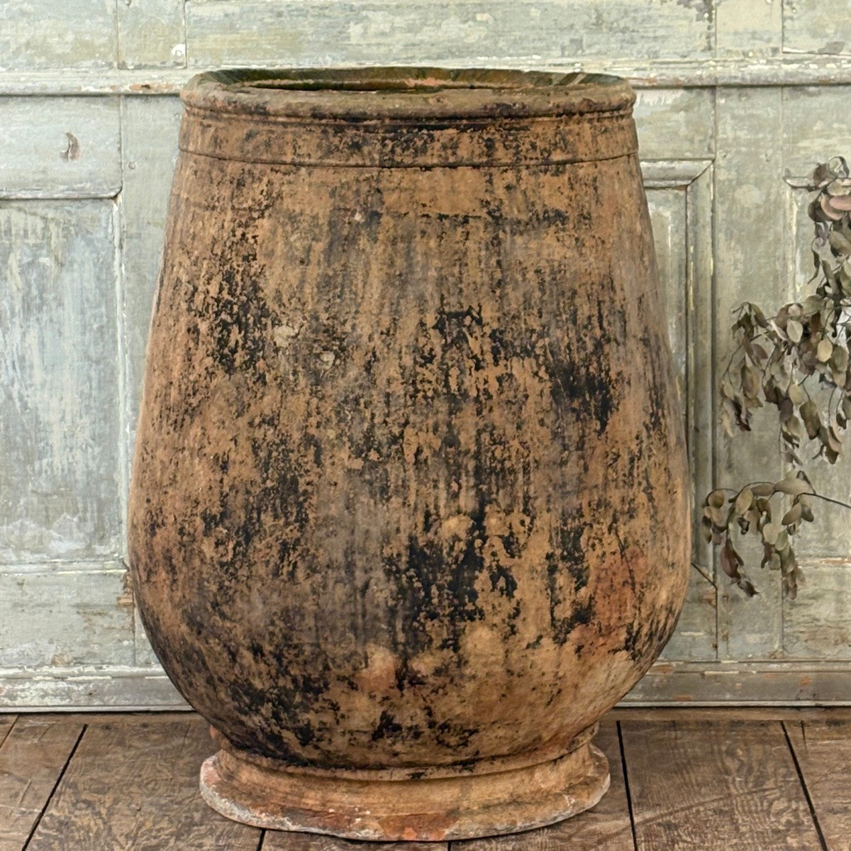 Large Anduze Or Tornac Terracotta Vase, 18th Century