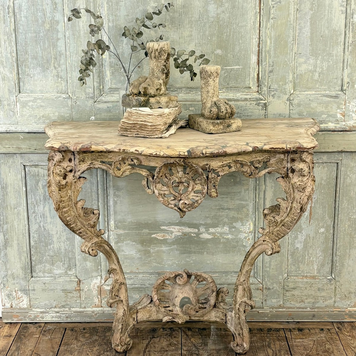 Console d'époque Louis XV