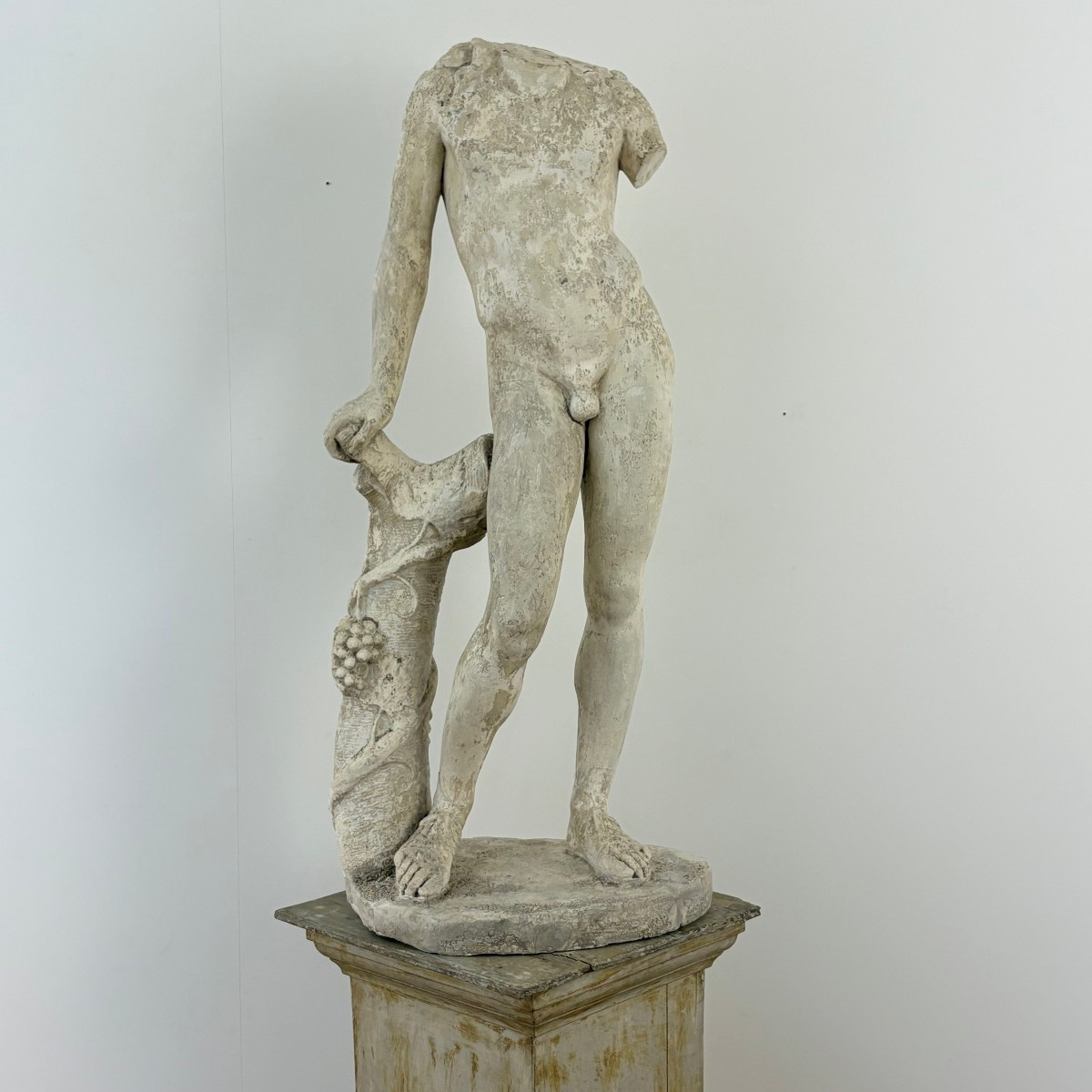 Large Plaster Cast In The Antique Style From The 19th Century