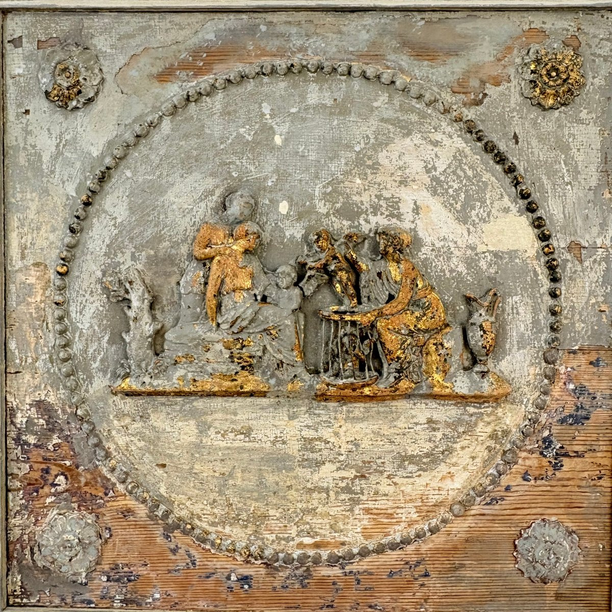 Wood Paneling Late 18th, Early 19th Century-photo-2