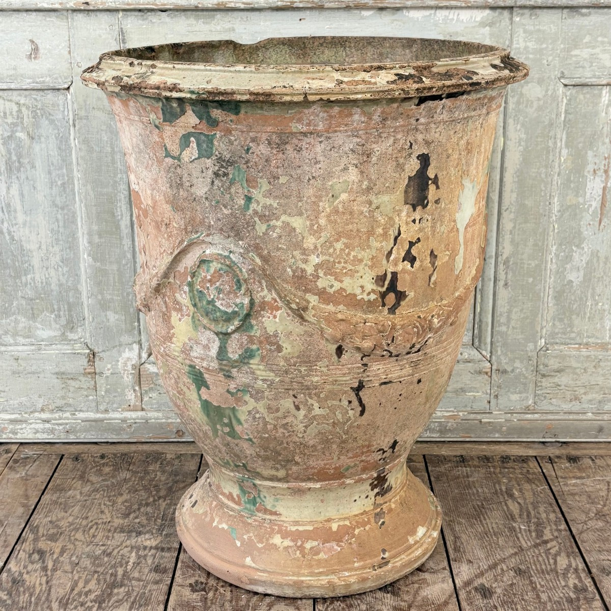 Vase d'Anduze XIXe par Louis Bourguet