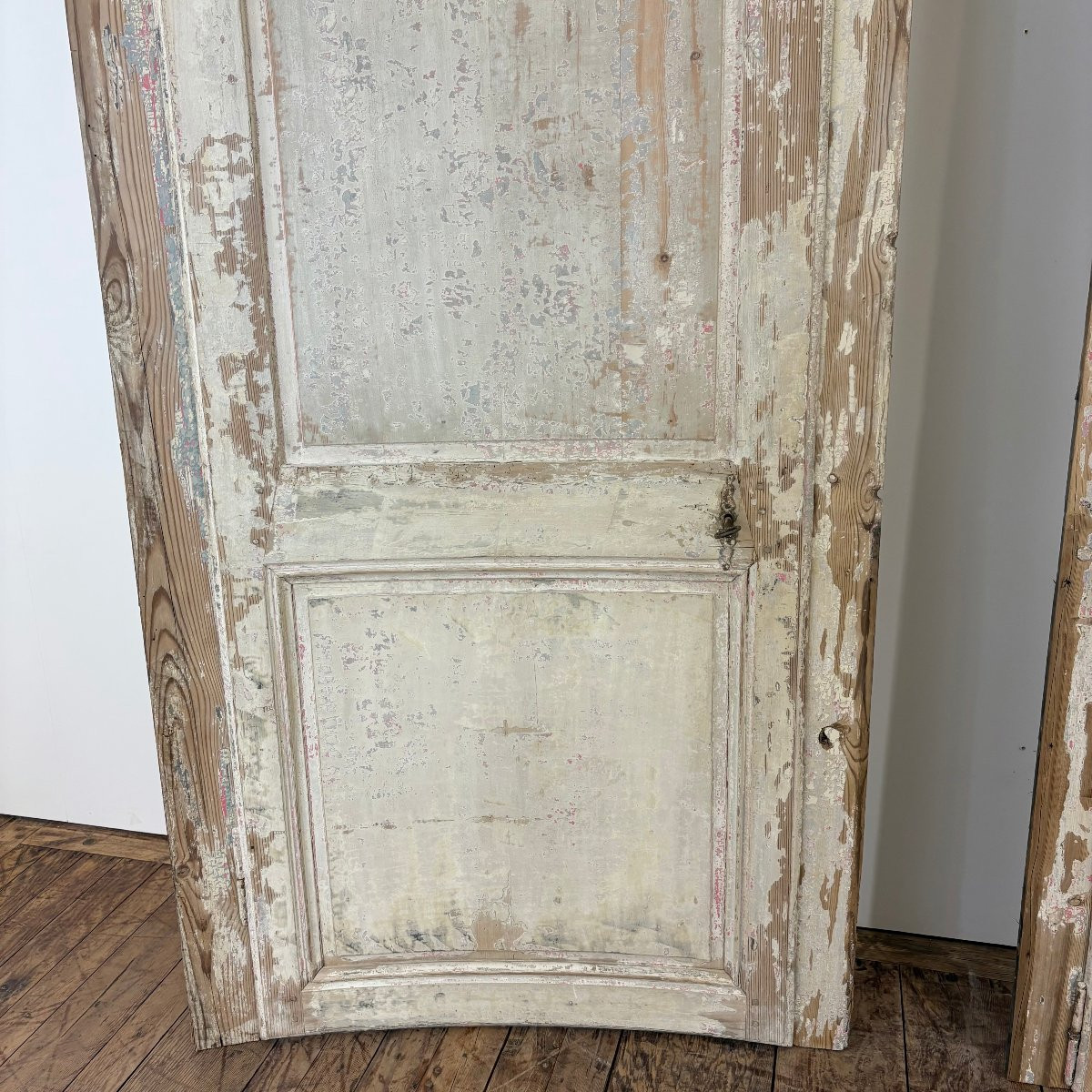 Paire de portes concaves XVIIIe-photo-3