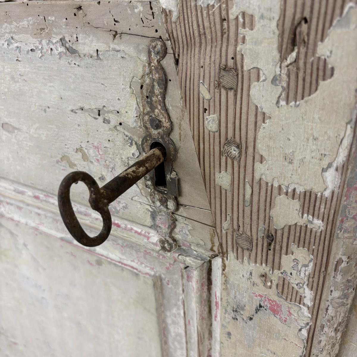 Paire de portes concaves XVIIIe-photo-3