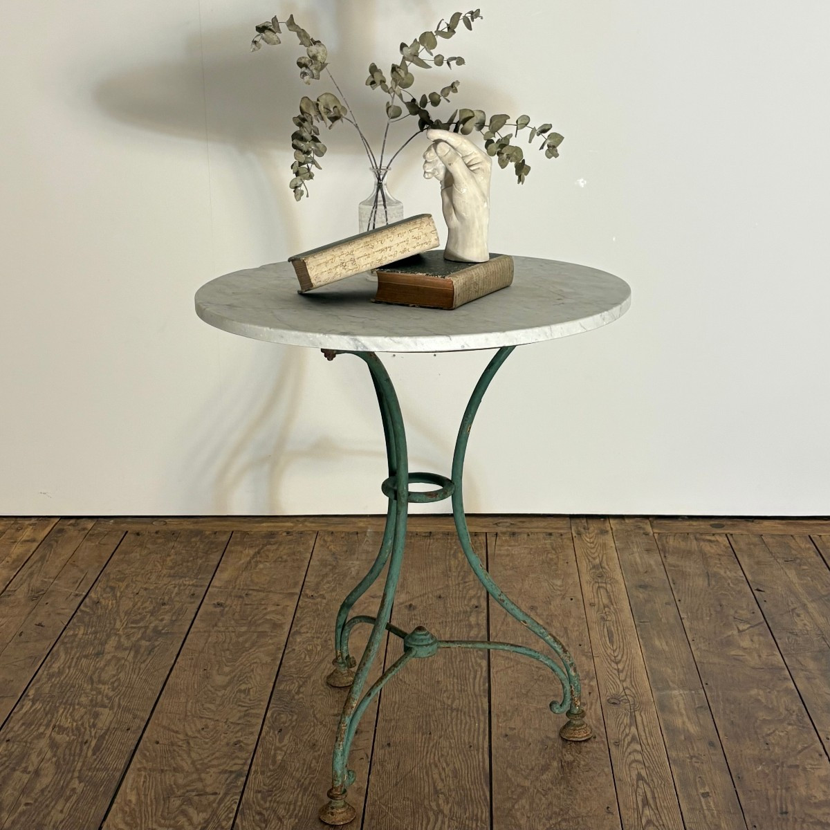 19th Century Wrought Iron Pedestal Table