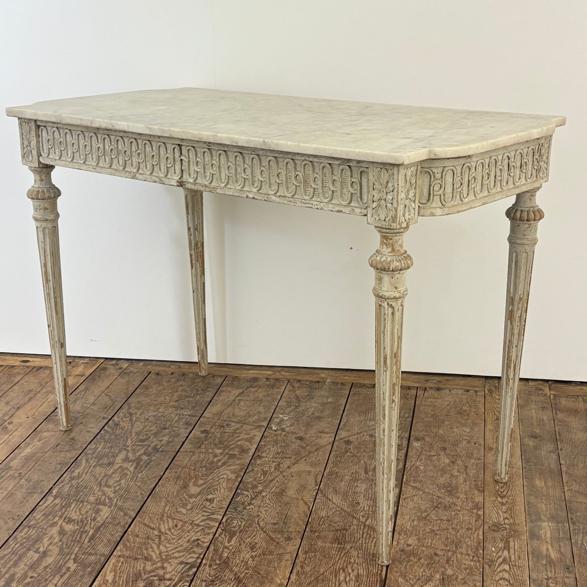 Console, table de milieu de style Louis XVI-photo-4