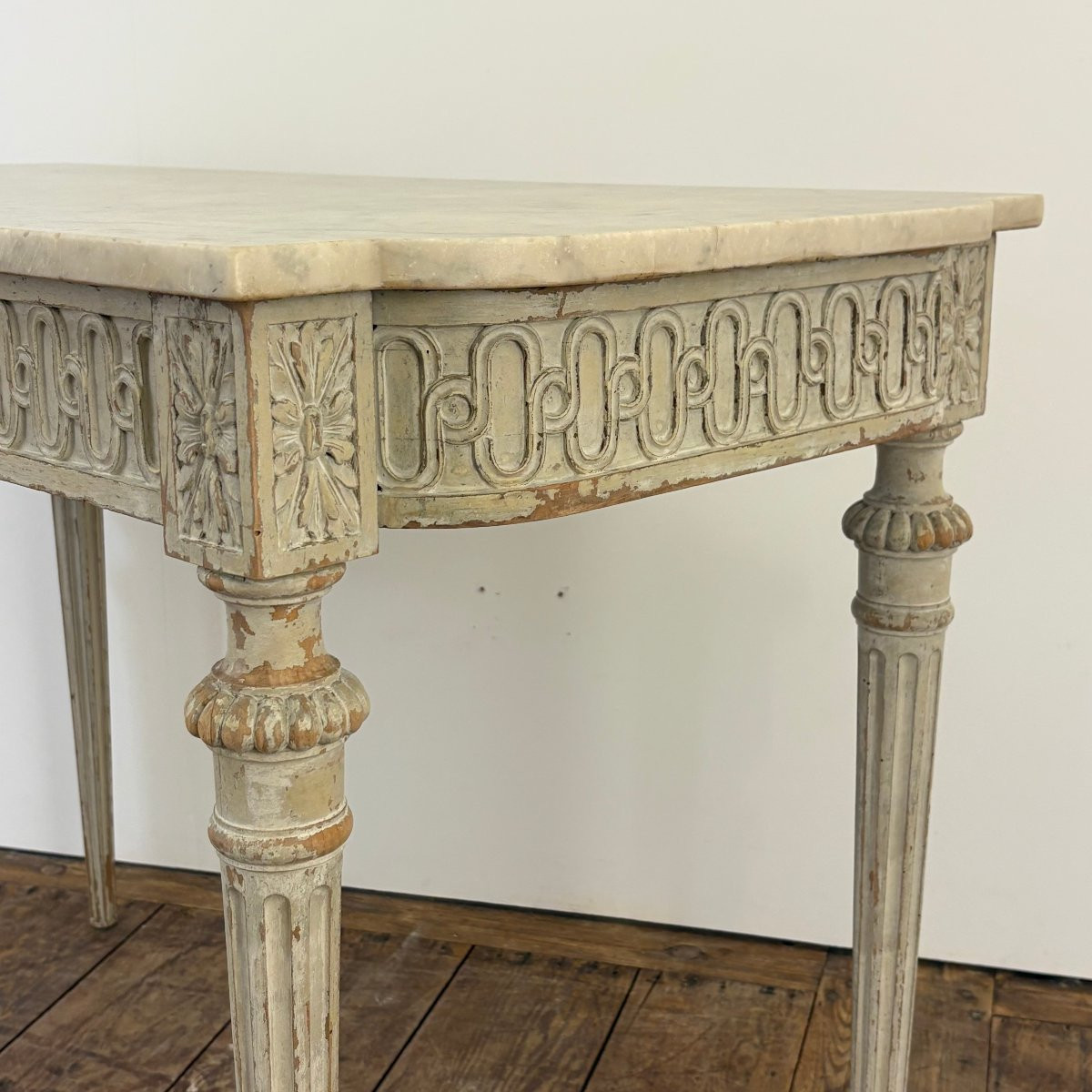 Console, table de milieu de style Louis XVI-photo-5