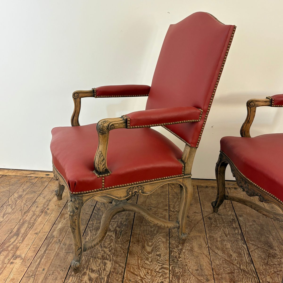 Pair Of Regence Style Chairs-photo-4