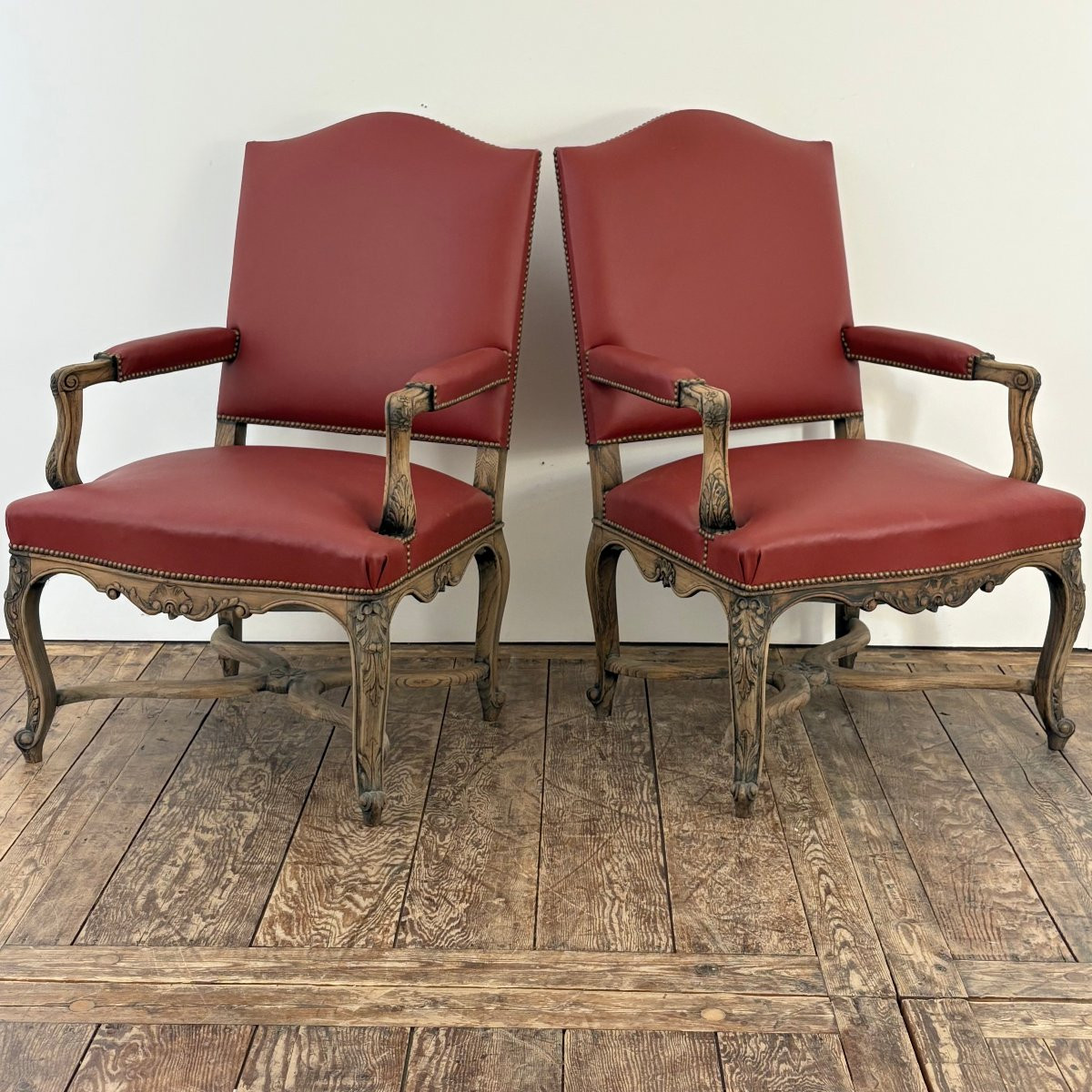 Pair Of Regence Style Chairs-photo-2