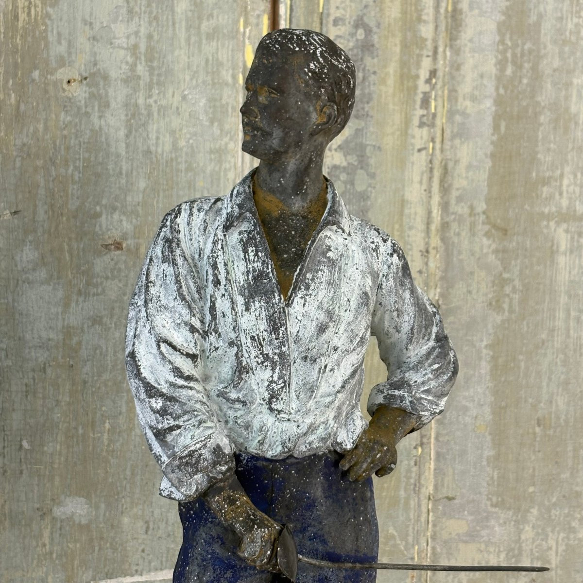 "the Duel," A Pair Of Subjects, Regulated, 19th Century-photo-3