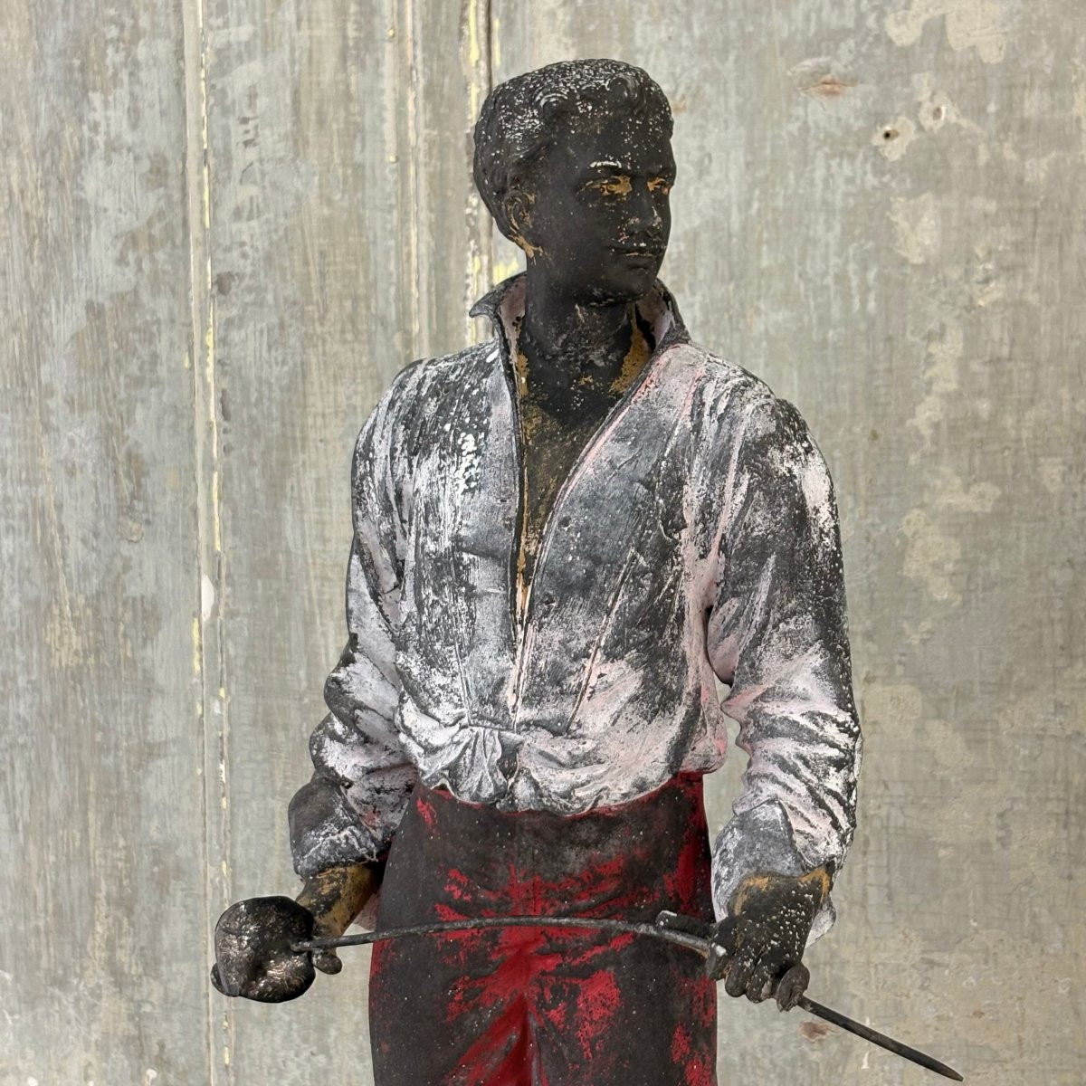 "the Duel," A Pair Of Subjects, Regulated, 19th Century-photo-4