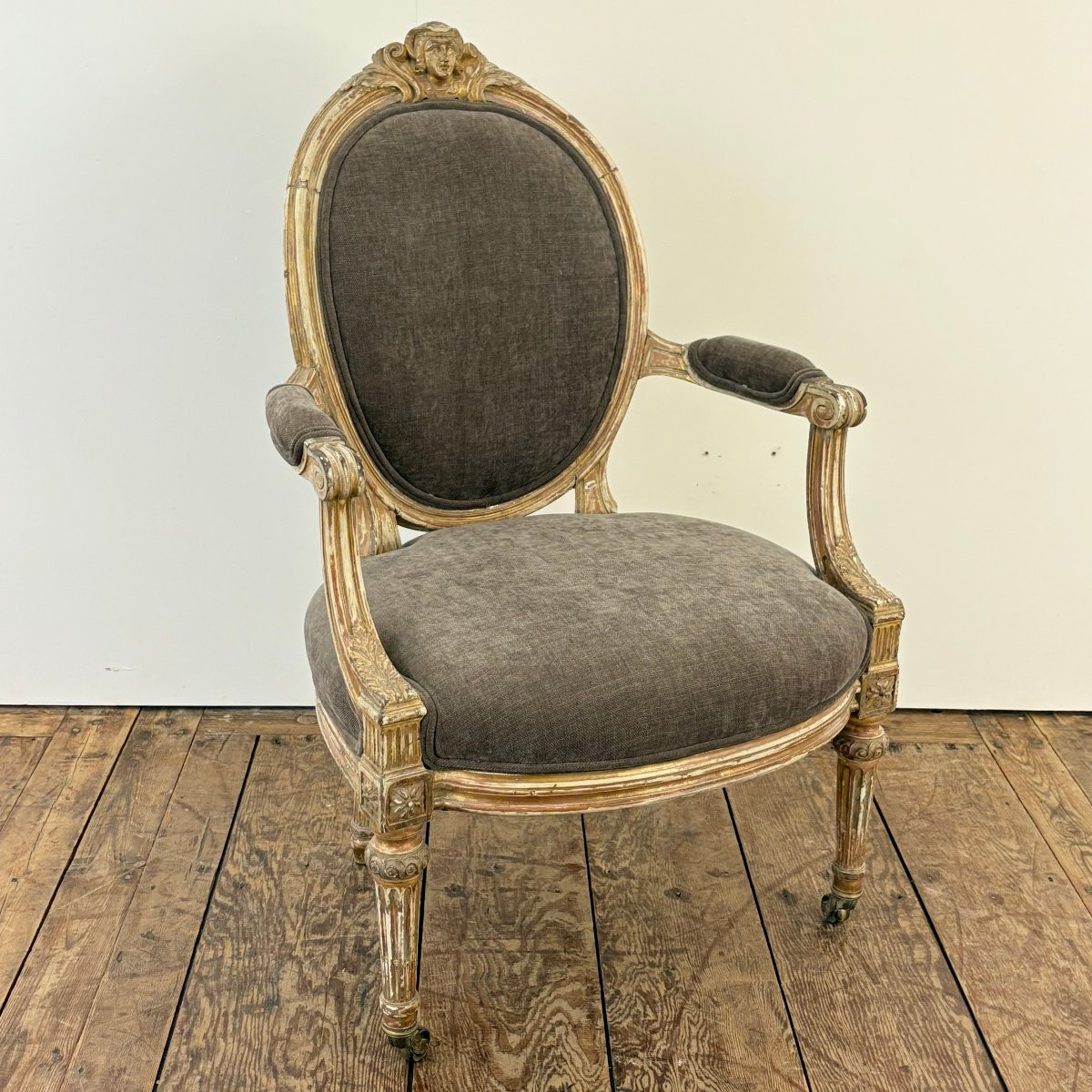 Pair Of Louis XVI Style Chairs-photo-2