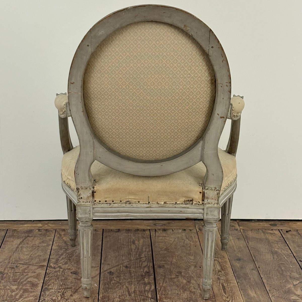 Paire de sièges d'époque Louis XVI-photo-7