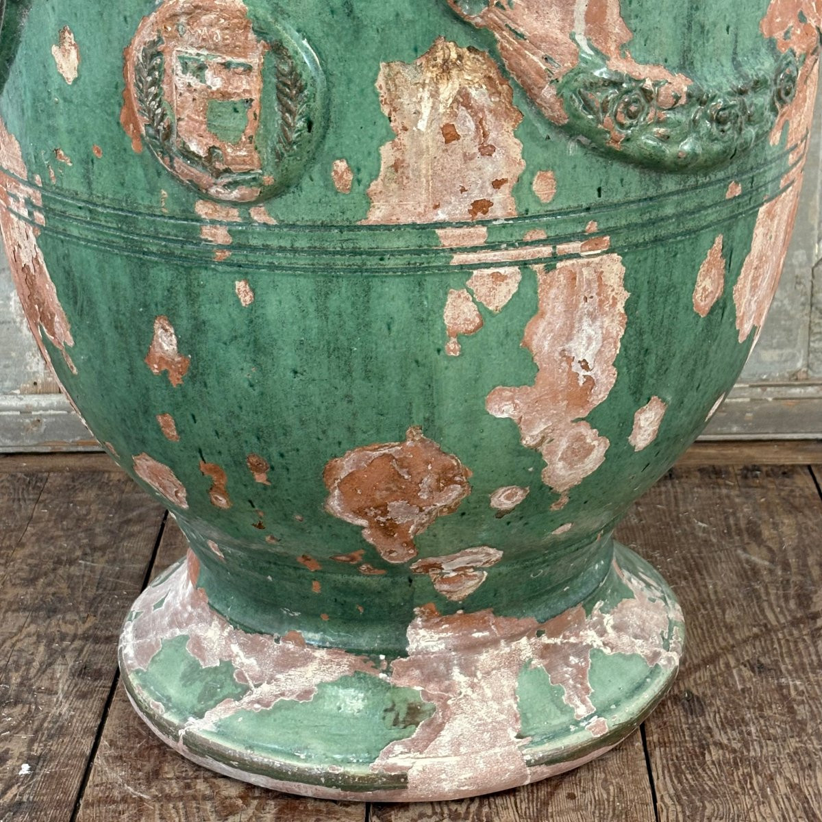 Vase d' Anduze en terre cuite vernissée-photo-6