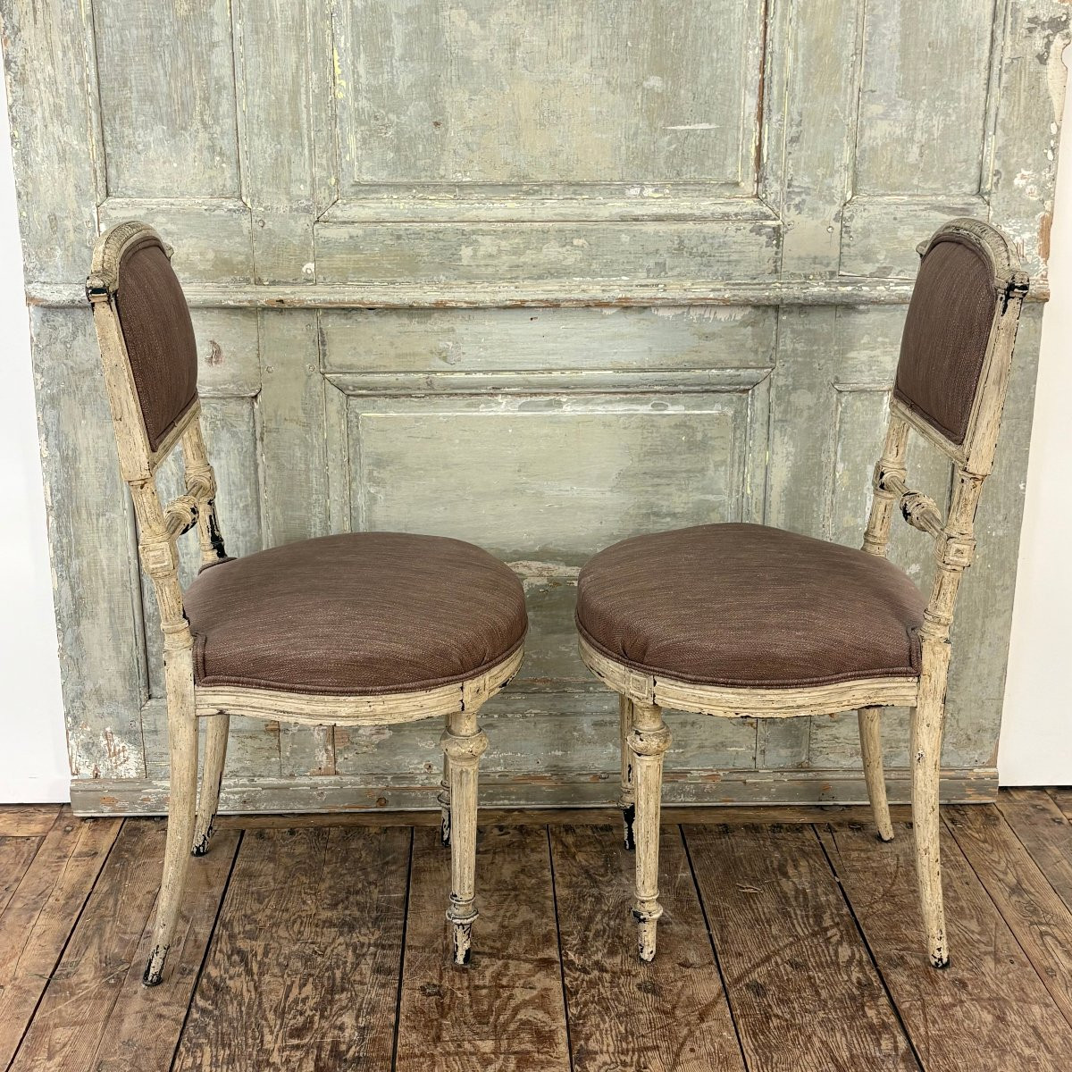 Pair Of 19th-century Chairs-photo-1