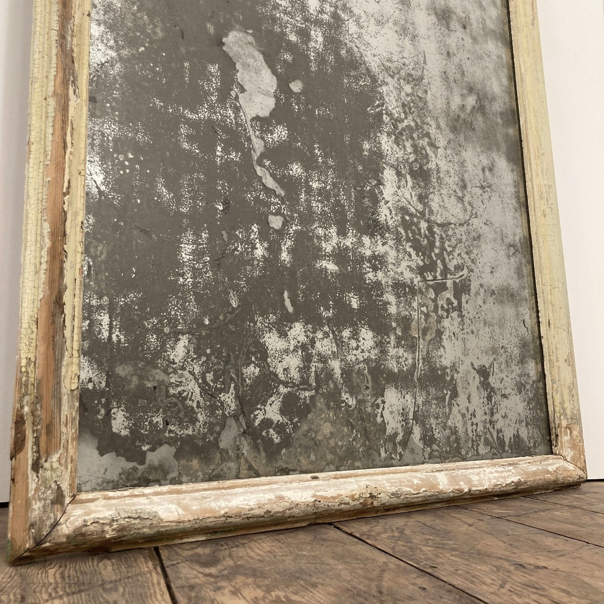 Miroir de boiserie d'époque Louis XIV-photo-3