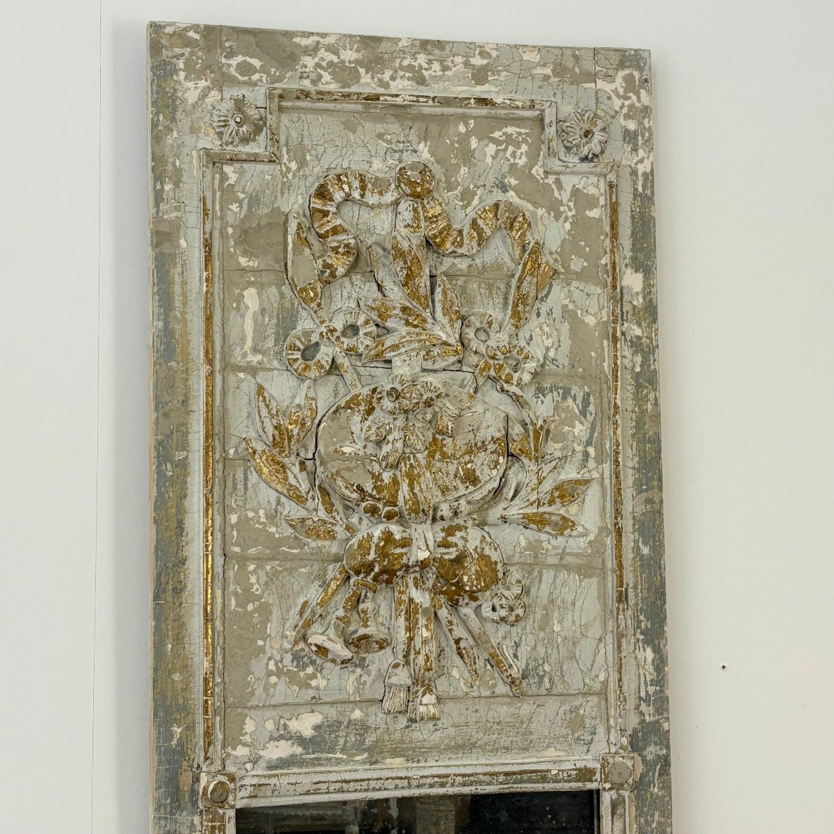 Louis XVI Period Trumeau Between Two Panels-photo-2