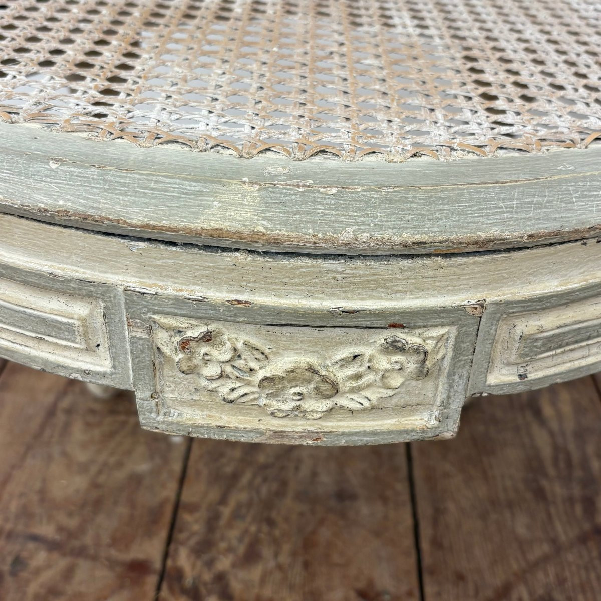 Paire de chaises d'époque Louis XVI-photo-2