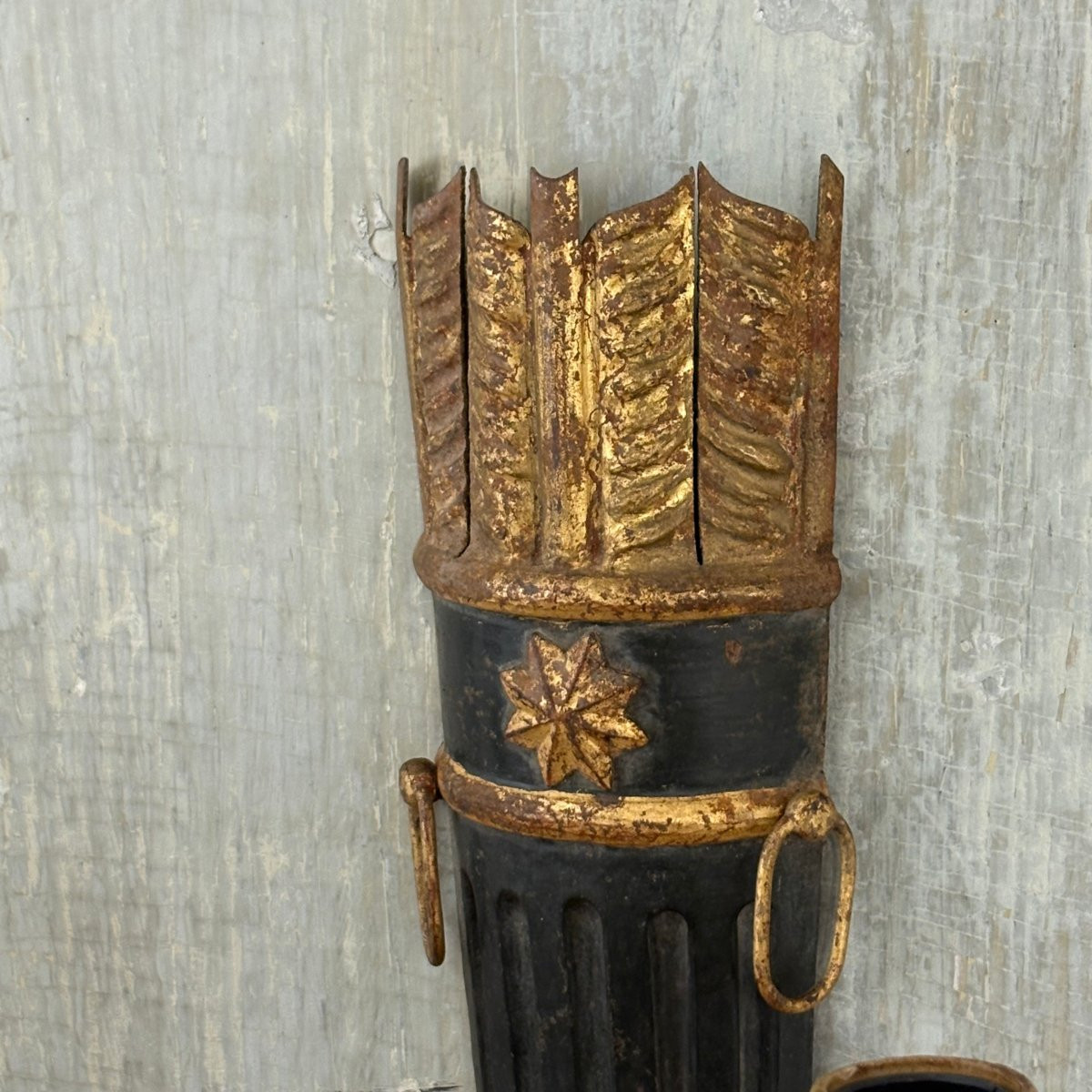 Pair Of Empire Style Quiver Wall Sconces-photo-2