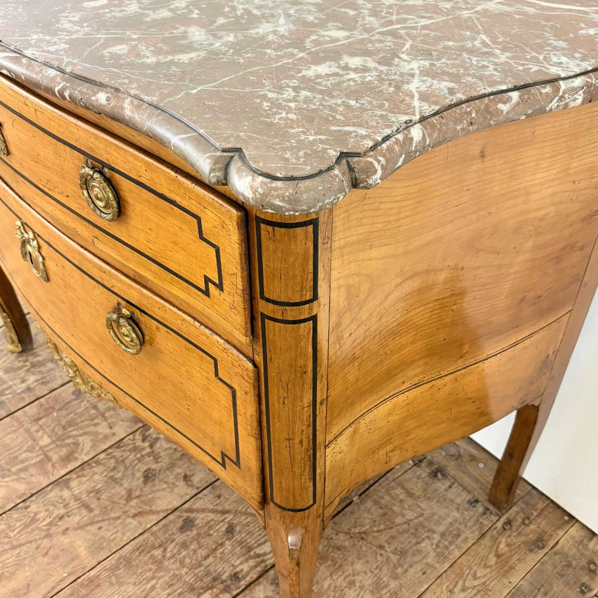 Petite commode d'époque Transition Louis XV Louis XVI-photo-1