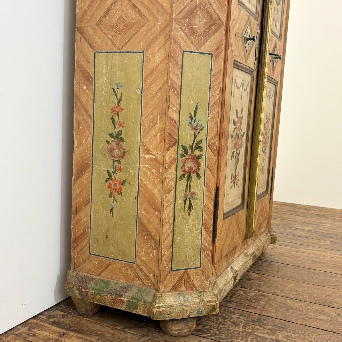 Petite armoire Alsacienne fin XVIIIe-photo-3