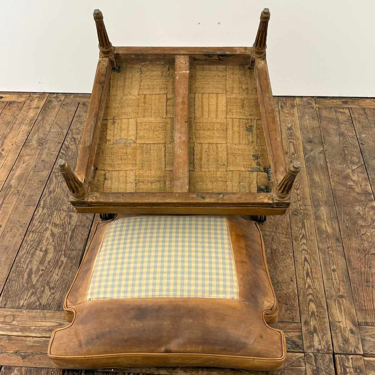 Large siège estampillé de Georges Jacob-photo-3