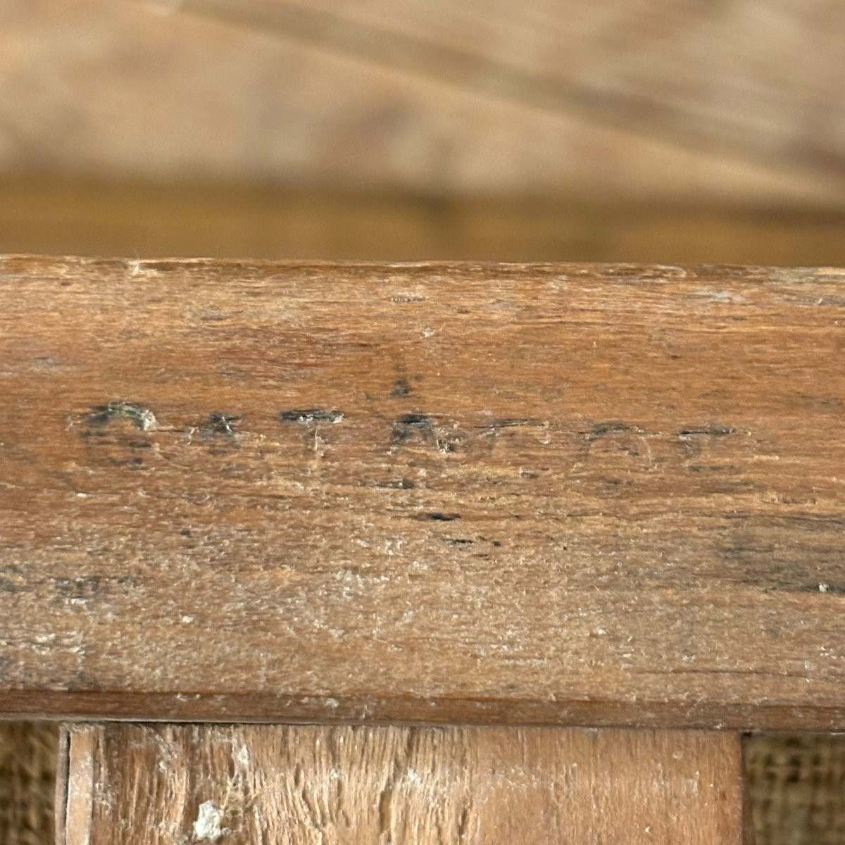 Large siège estampillé de Georges Jacob-photo-5