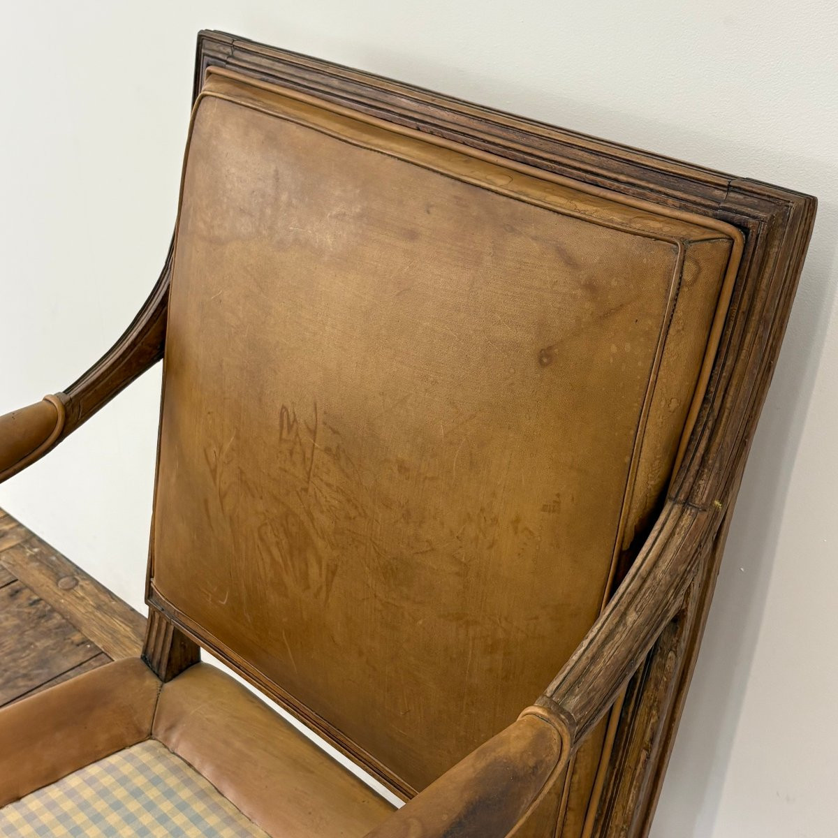 Large siège estampillé de Georges Jacob-photo-7