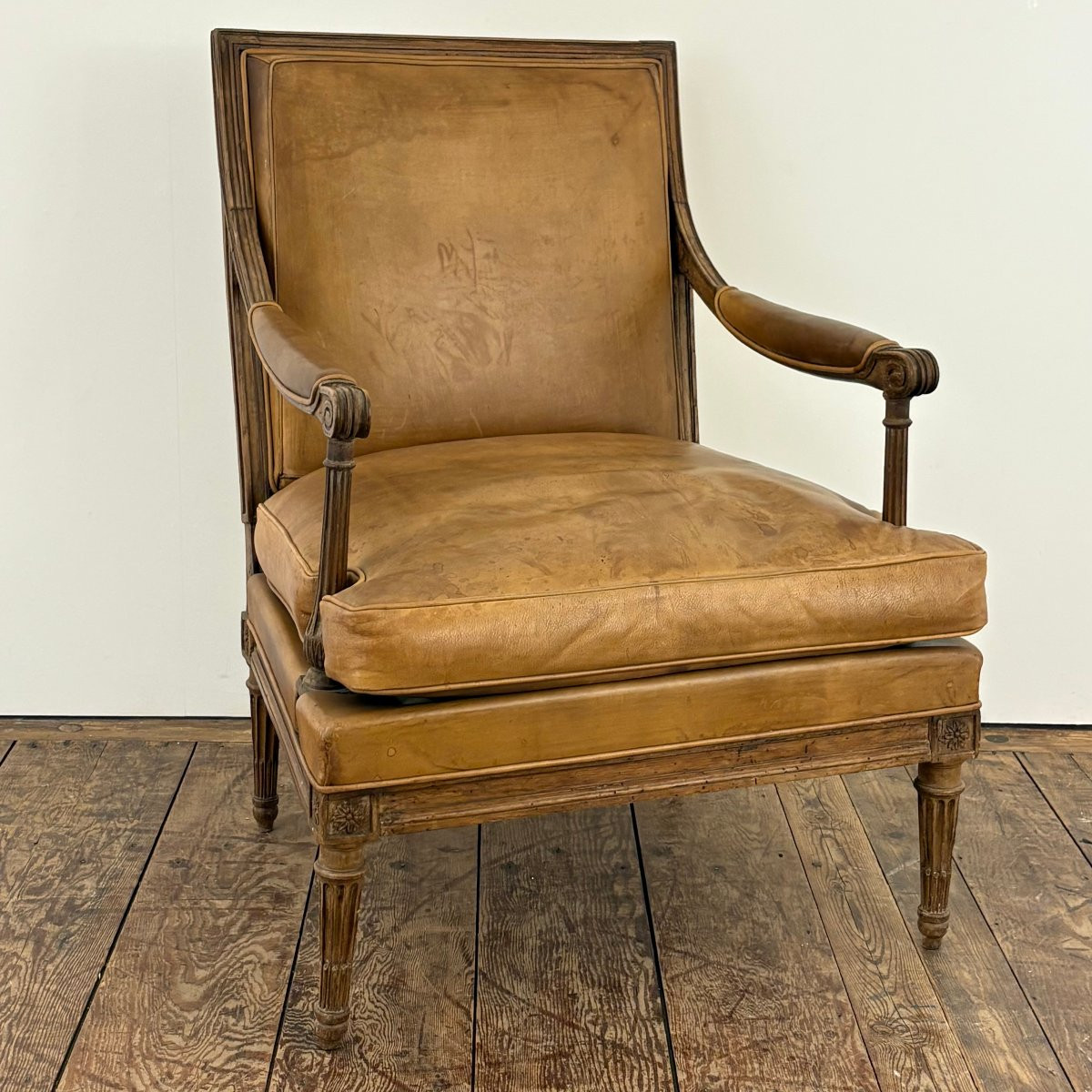 Large siège estampillé de Georges Jacob-photo-8