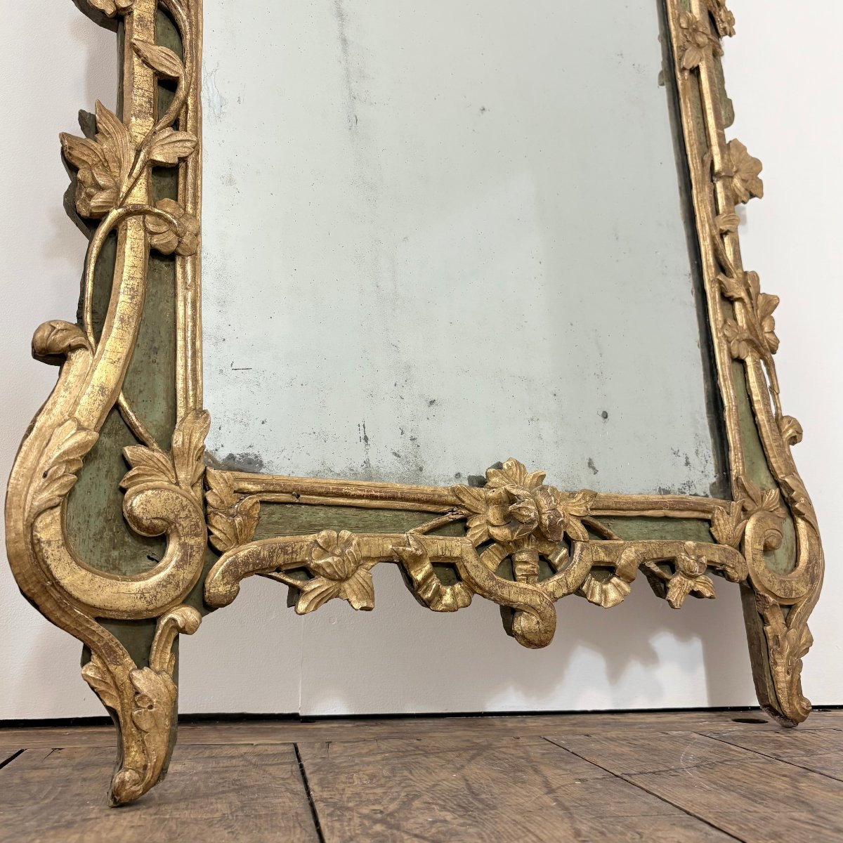 Large Provençal Mirror From The Transition Period-photo-1