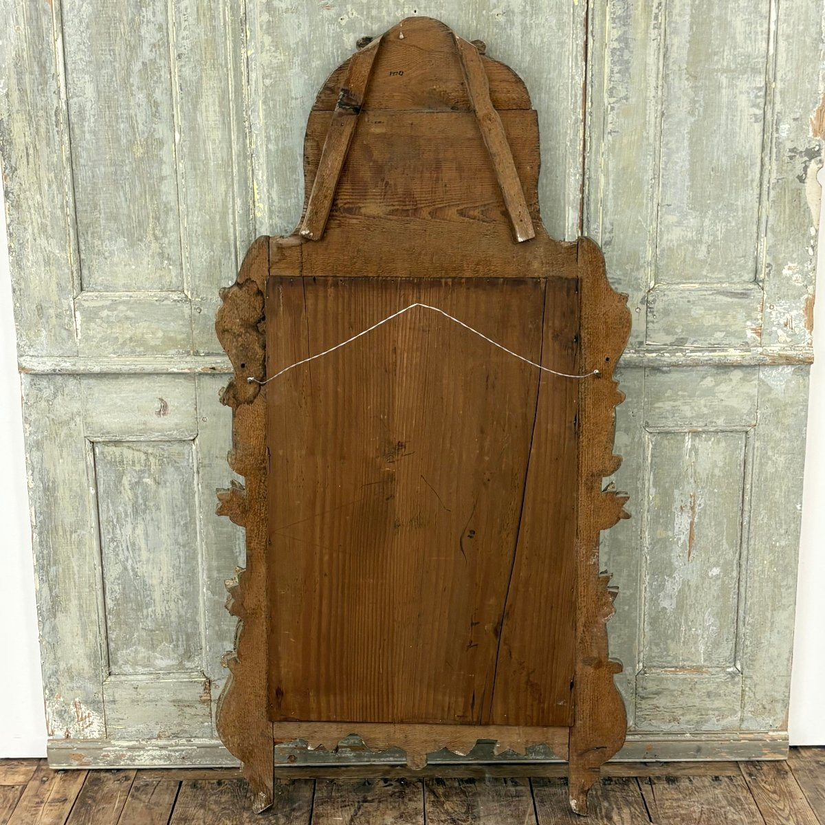 Large Provençal Mirror From The Transition Period-photo-6