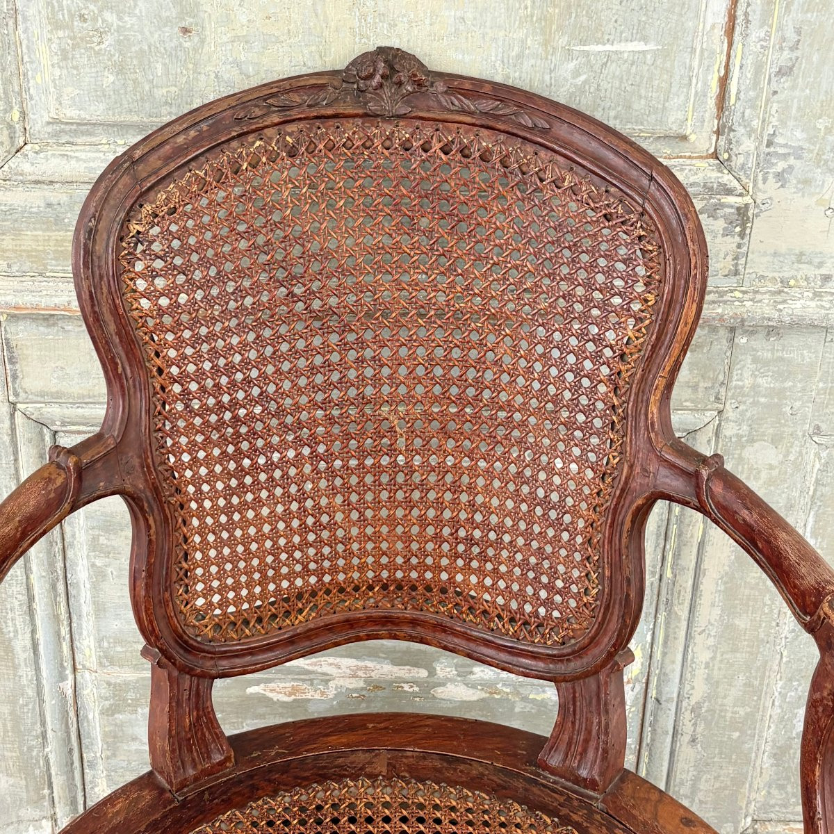 Siège d'aisance d'époque Louis XV-photo-3