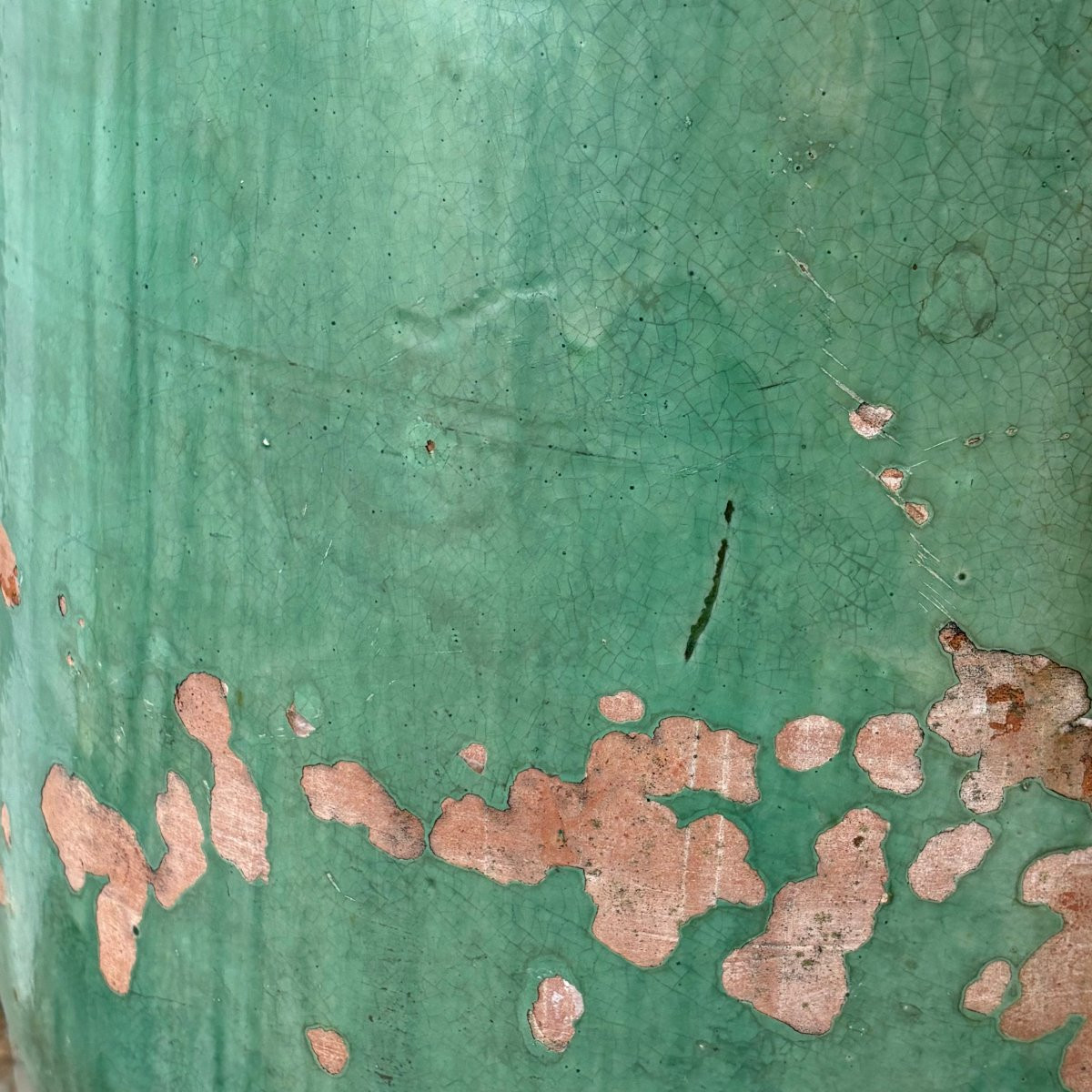 19th-century Glazed Earthenware Vase From Tornac-photo-2