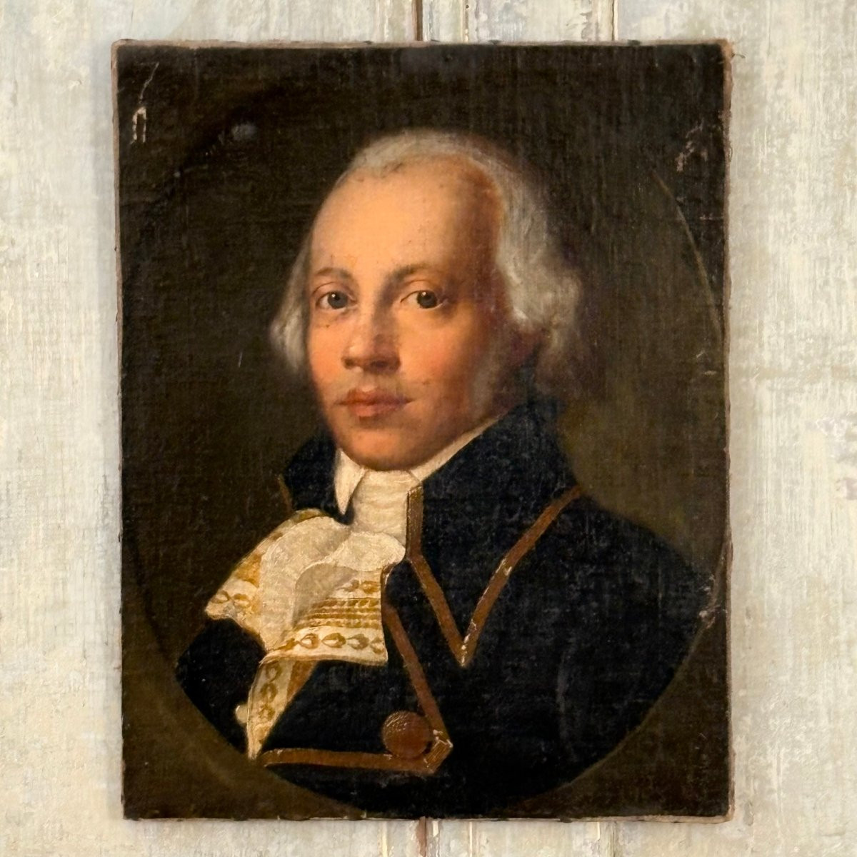 Pair Of 18th-century Portraits-photo-2